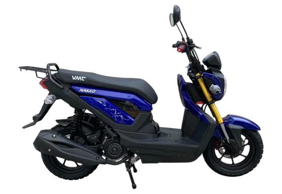 Скутер VENTO (VMC) NAKED BY49QT-5A 49 см3 СЕРИЯ N1500, сигнализация VIN BLUE pitbikemarket.ru