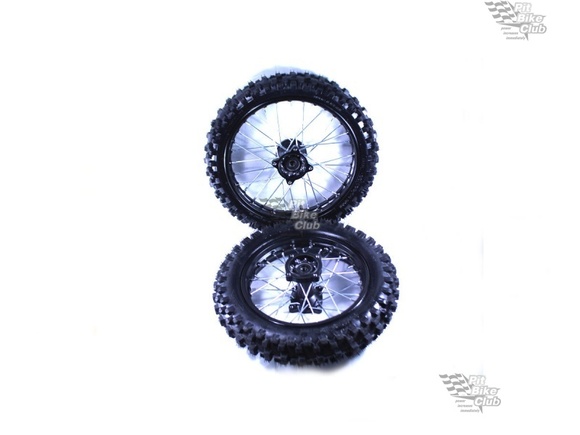 Комплект колес 14/12 стальные обода pitbikemarket.ru